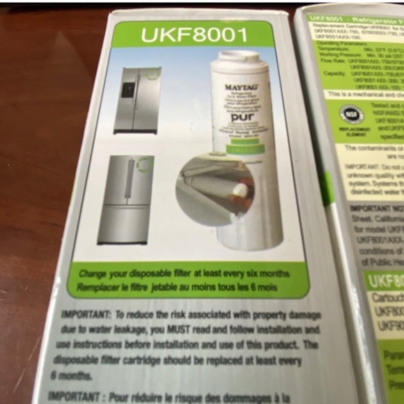 Refrigerator water filters 3 packs - Picture 5 of 5